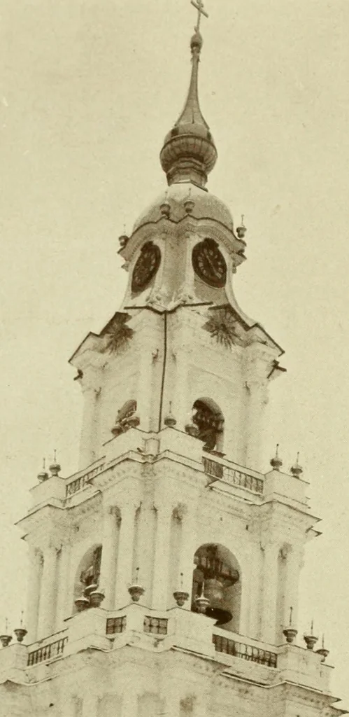 An illustration from Starye gody, 1907, leaf 55