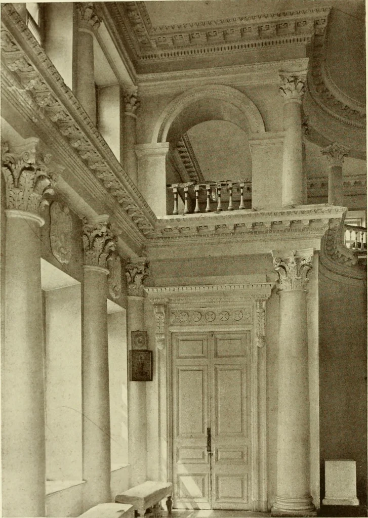 An illustration from Starye gody, 1907, leaf 65