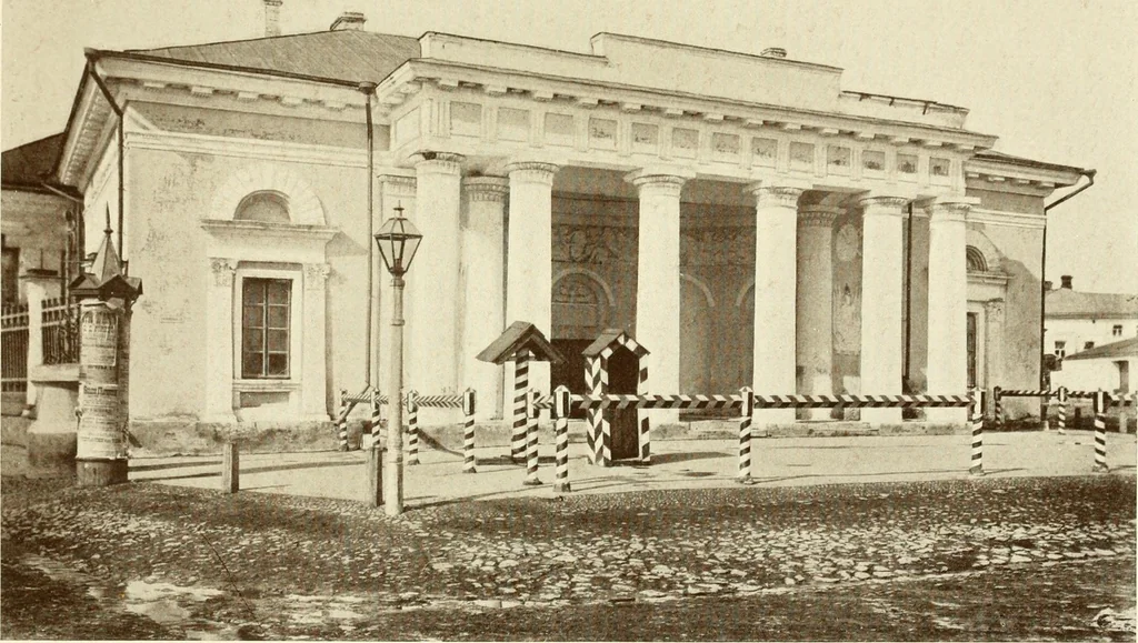 An illustration from Starye gody, 1907, leaf 76