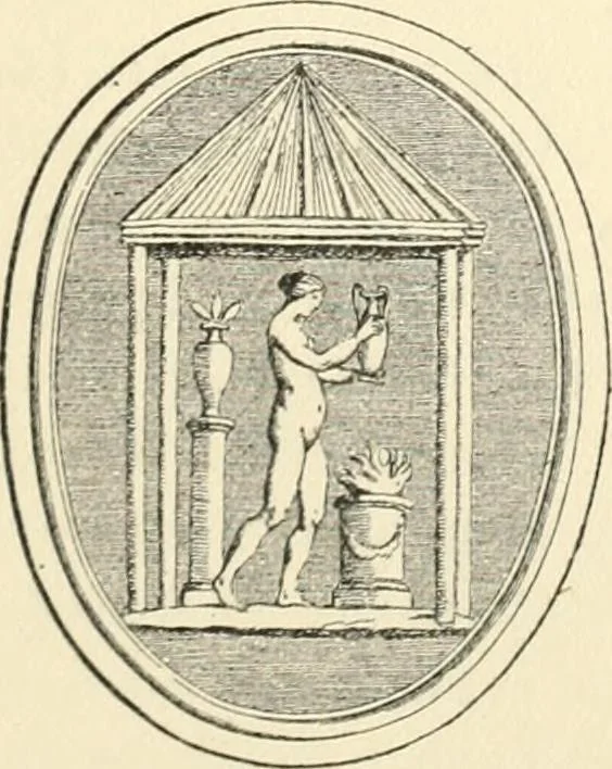 An illustration from Starye gody, 1907, leaf 96