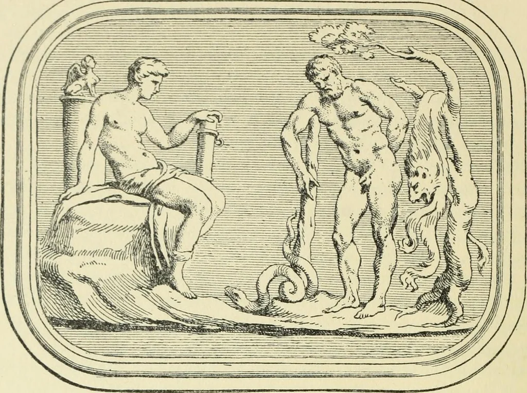 An illustration from Starye gody, 1907, leaf 97