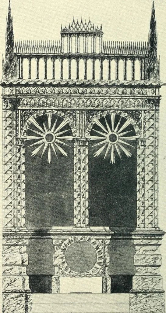 An illustration from Starye gody, 1907, leaf 113
