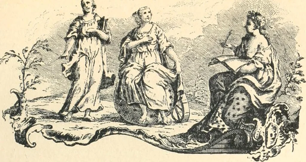 An illustration from Starye gody, 1907, leaf 124