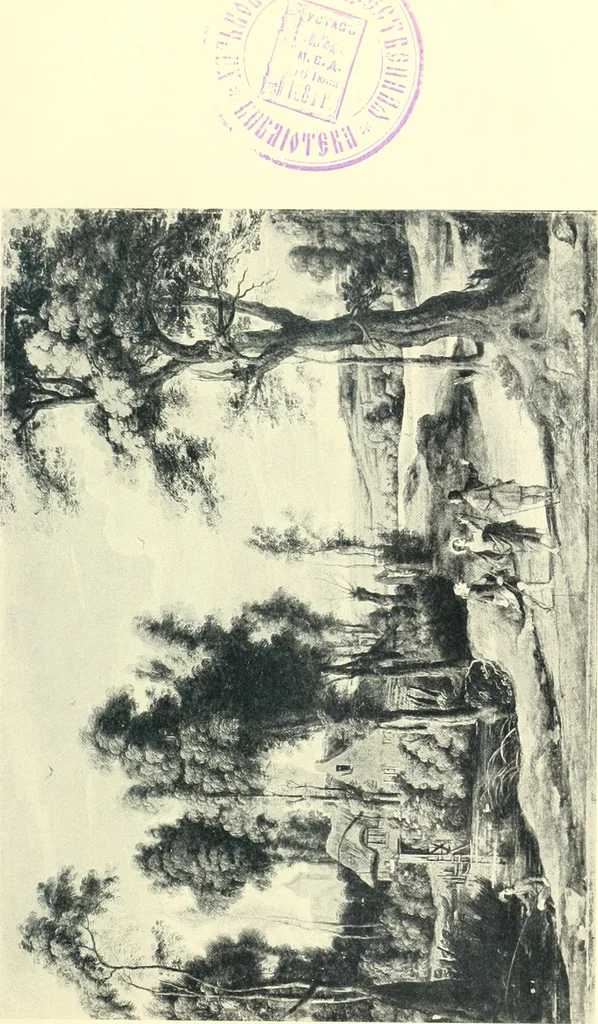 An illustration from Starye gody, 1907, leaf 140