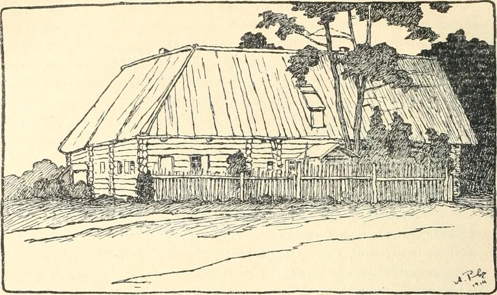 An illustration from Starye gody, 1907, leaf 159