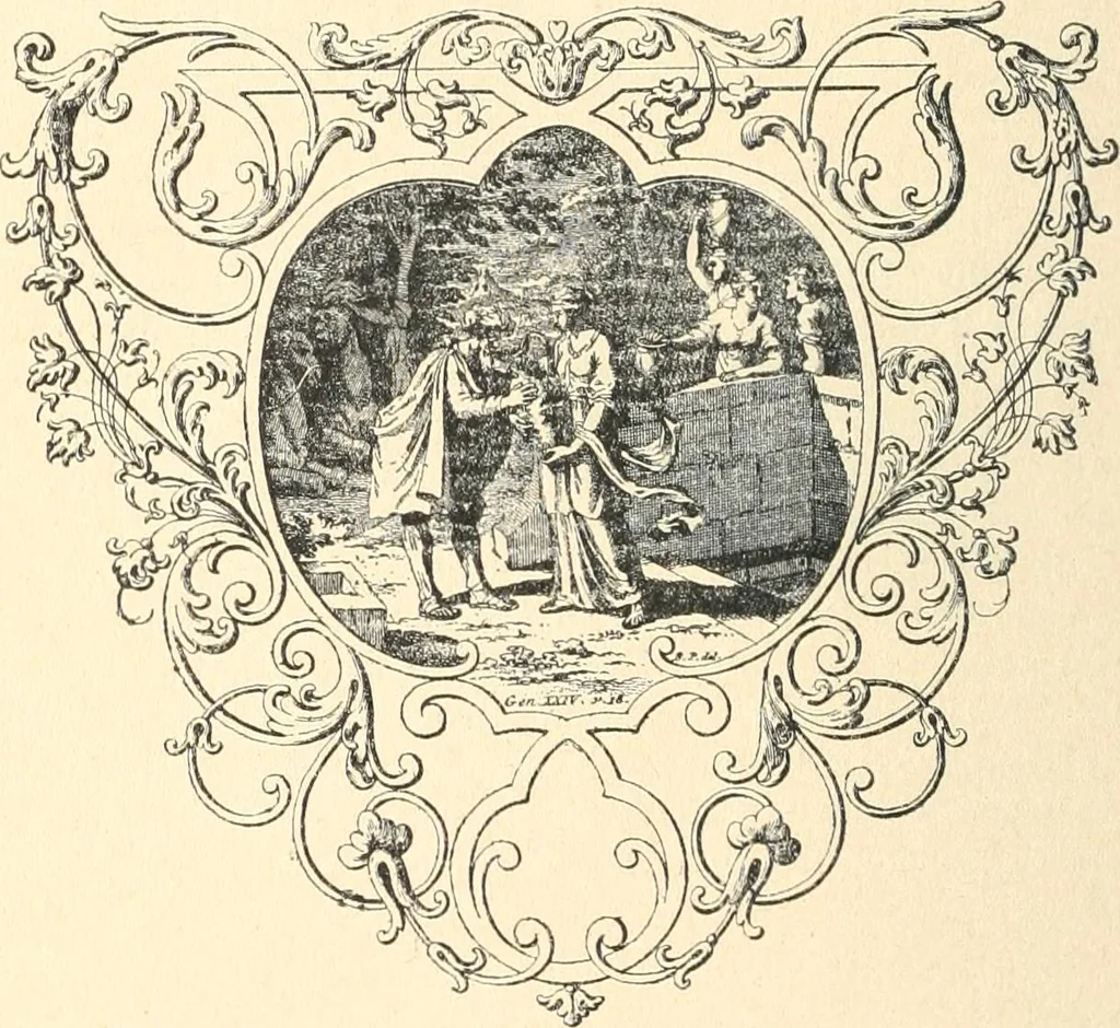 An illustration from Starye gody, 1907, leaf 177