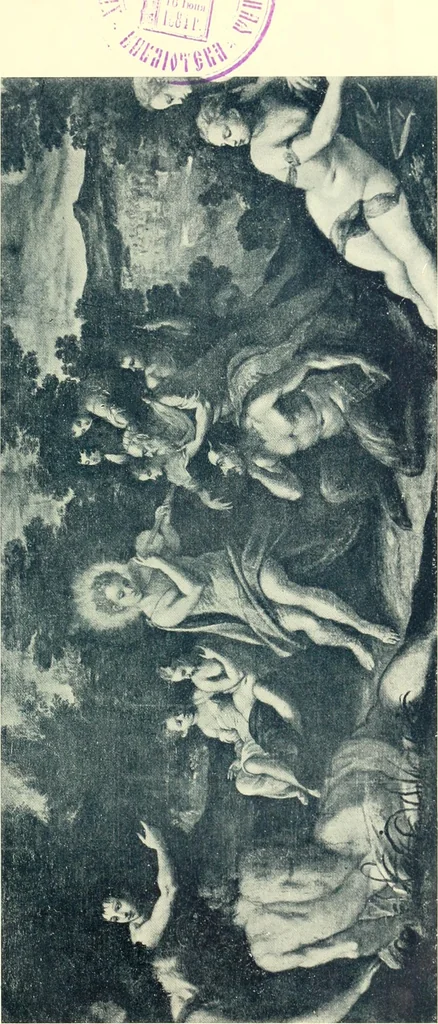 An illustration from Starye gody, 1907, leaf 20