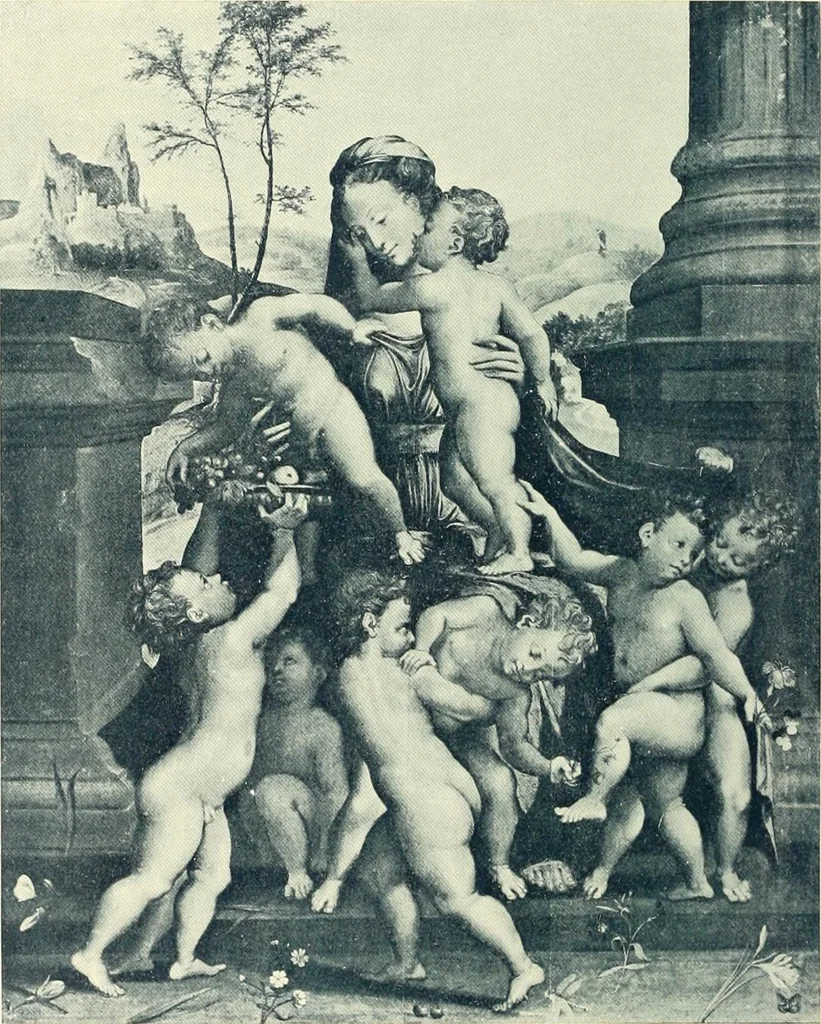 An illustration from Starye gody, 1907, leaf 51