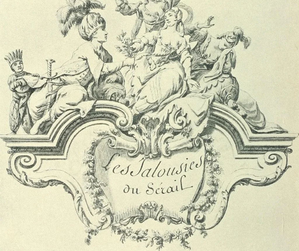 An illustration from Starye gody, 1907, leaf 75