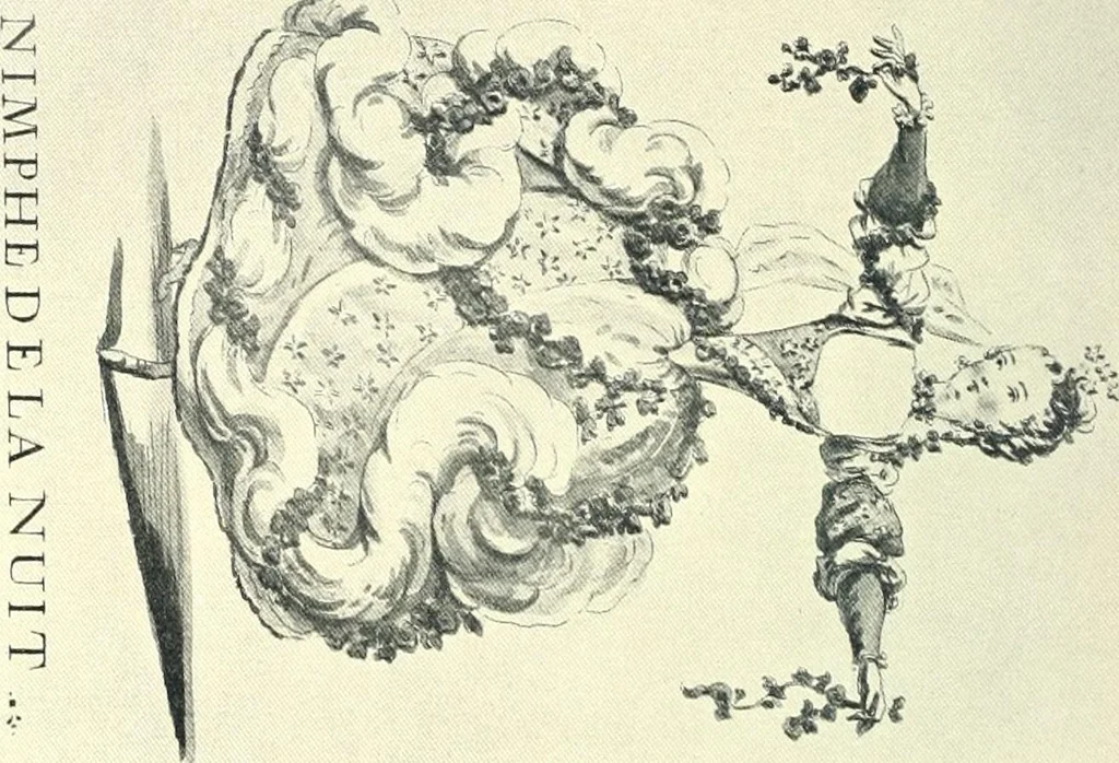 An illustration from Starye gody, 1907, leaf 81