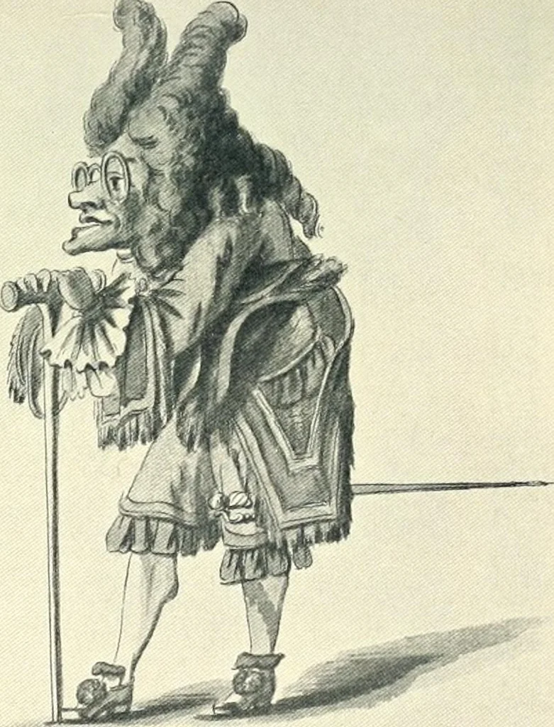 An illustration from Starye gody, 1907, leaf 81