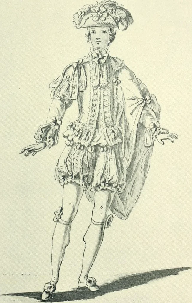 An illustration from Starye gody, 1907, leaf 86