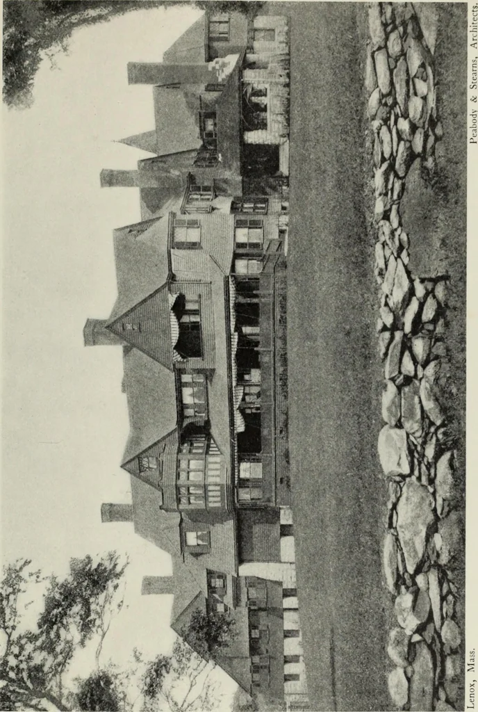 An illustration from Stately homes in America : from colonial times to the present day, 1903, leaf 100