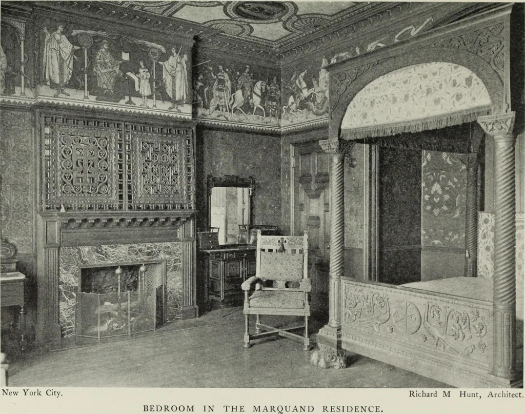 An illustration from Stately homes in America : from colonial times to the present day, 1903, leaf 116