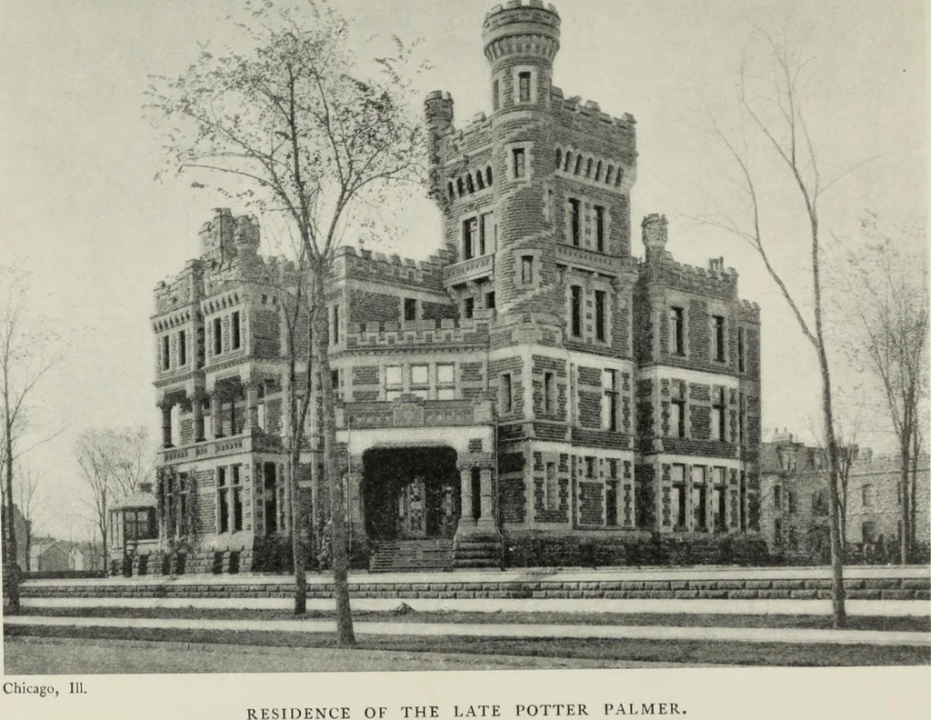 An illustration from Stately homes in America : from colonial times to the present day, 1903, leaf 120