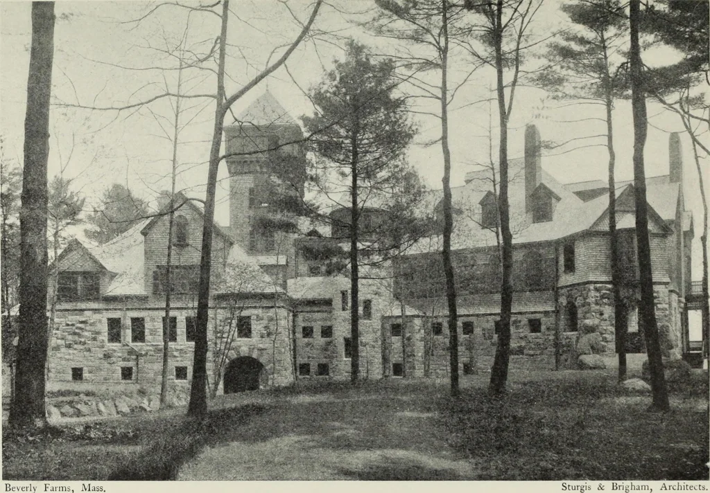 An illustration from Stately homes in America : from colonial times to the present day, 1903, leaf 128