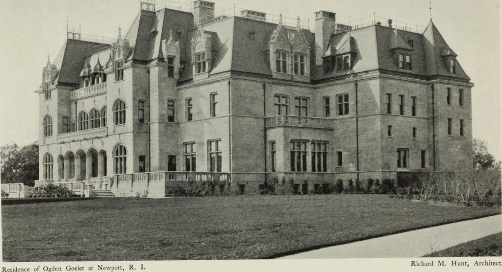 An illustration from Stately homes in America : from colonial times to the present day, 1903, leaf 144