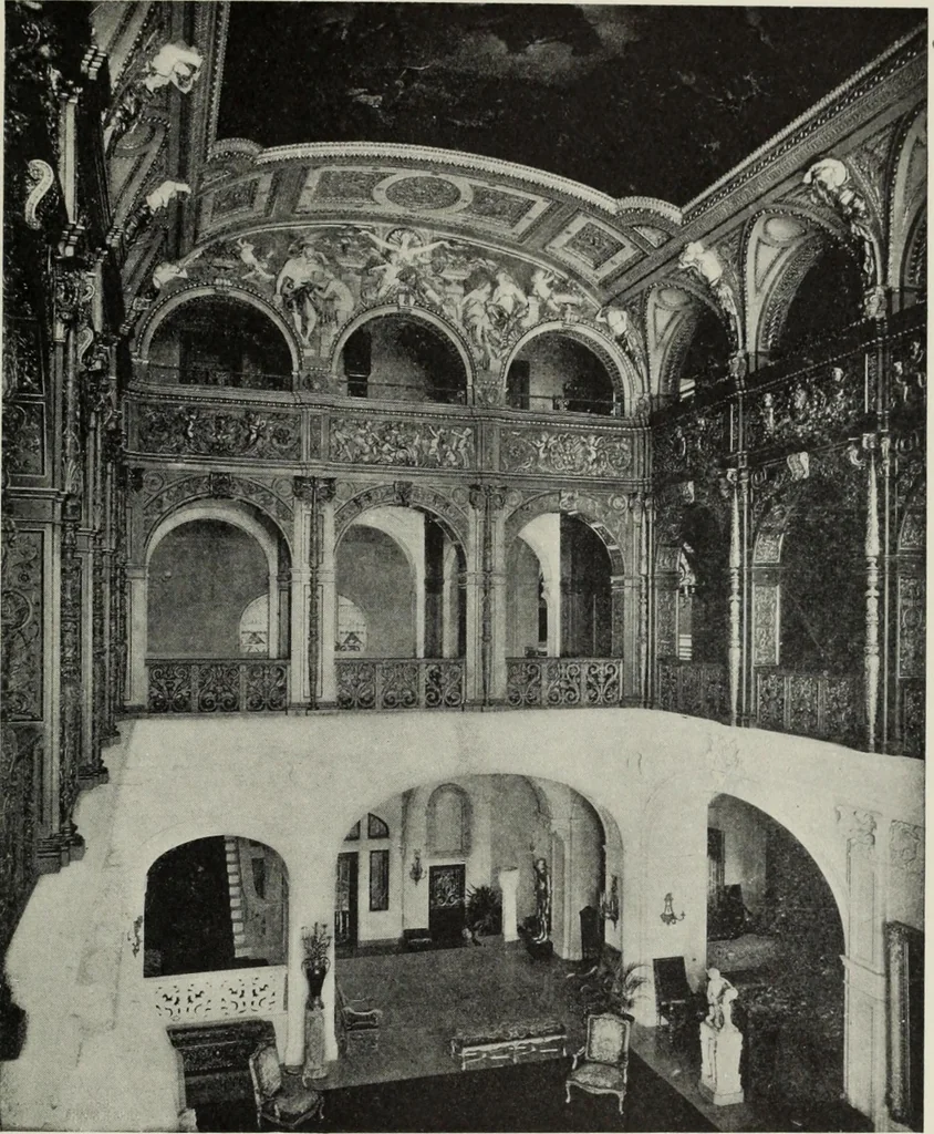 An illustration from Stately homes in America : from colonial times to the present day, 1903, leaf 150
