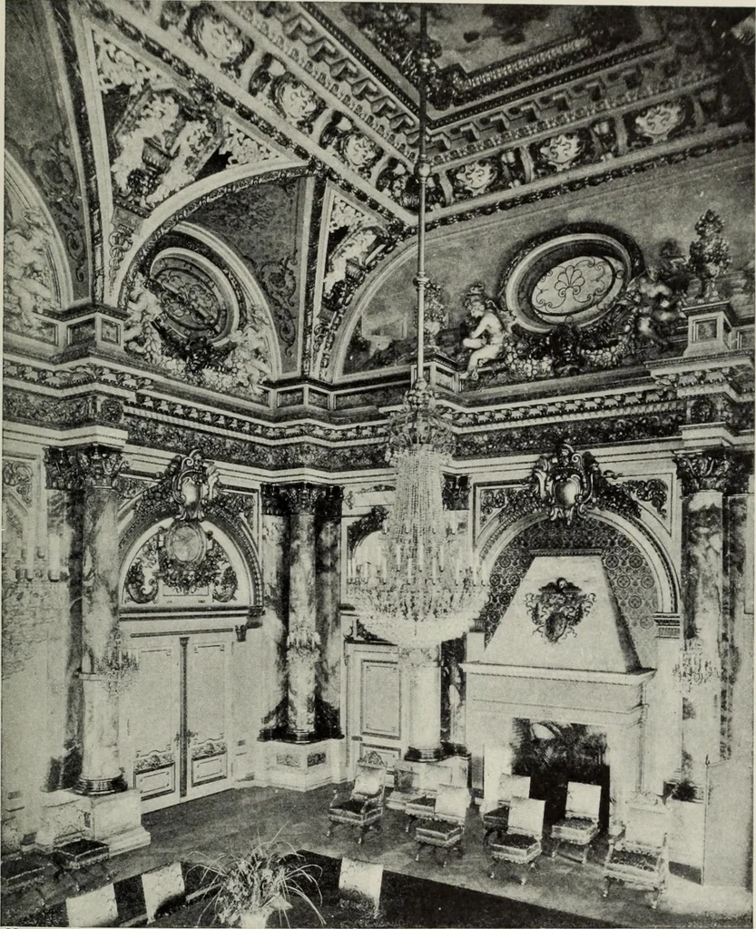 An illustration from Stately homes in America : from colonial times to the present day, 1903, leaf 160