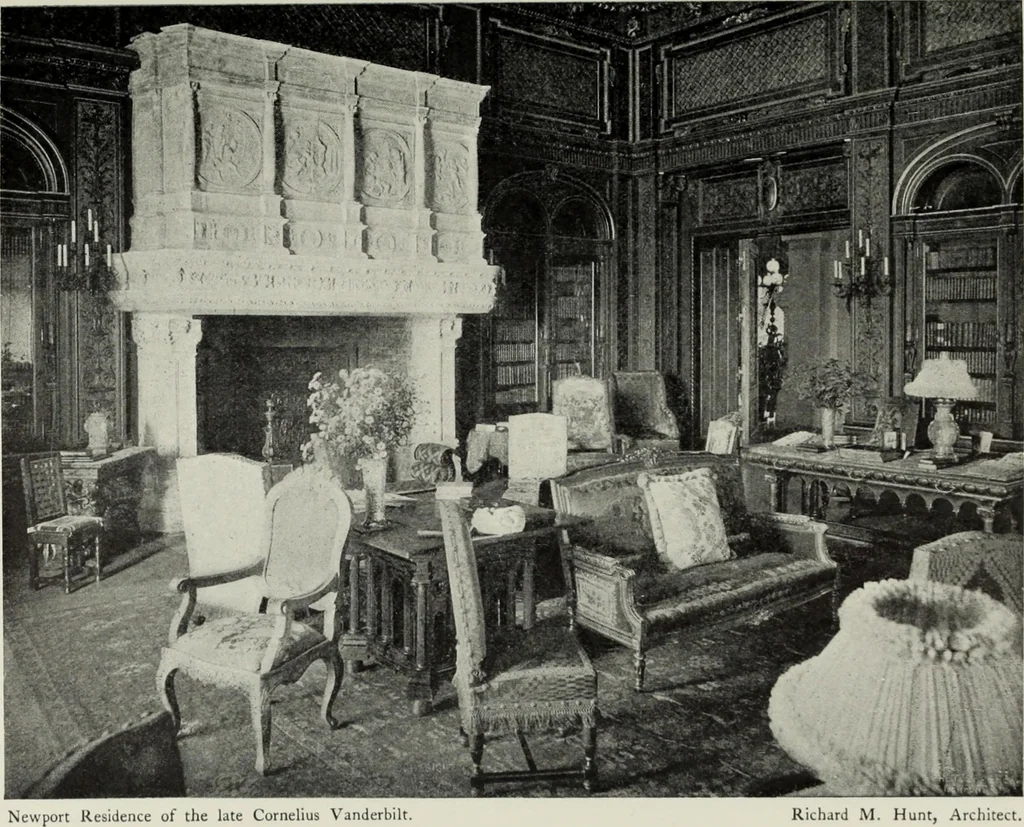An illustration from Stately homes in America : from colonial times to the present day, 1903, leaf 168