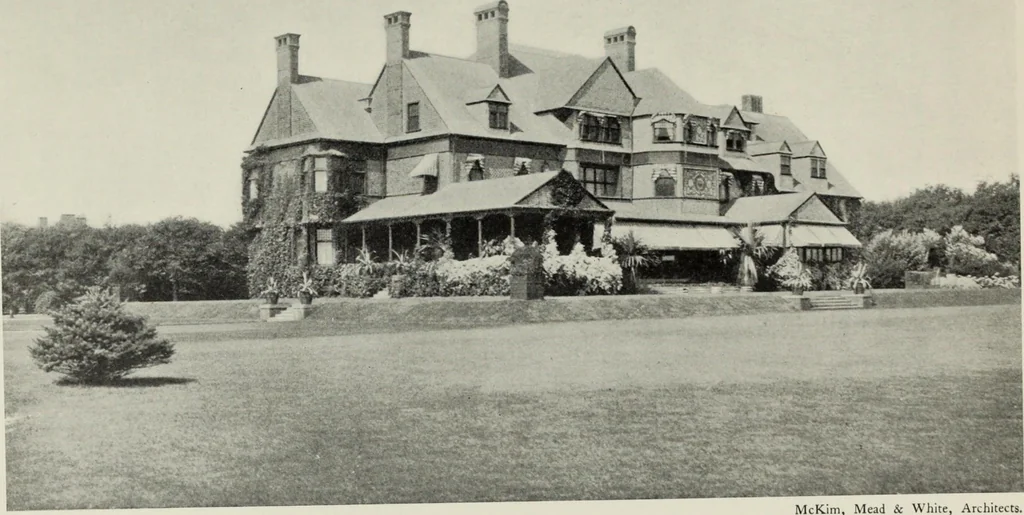 An illustration from Stately homes in America : from colonial times to the present day, 1903, leaf 174