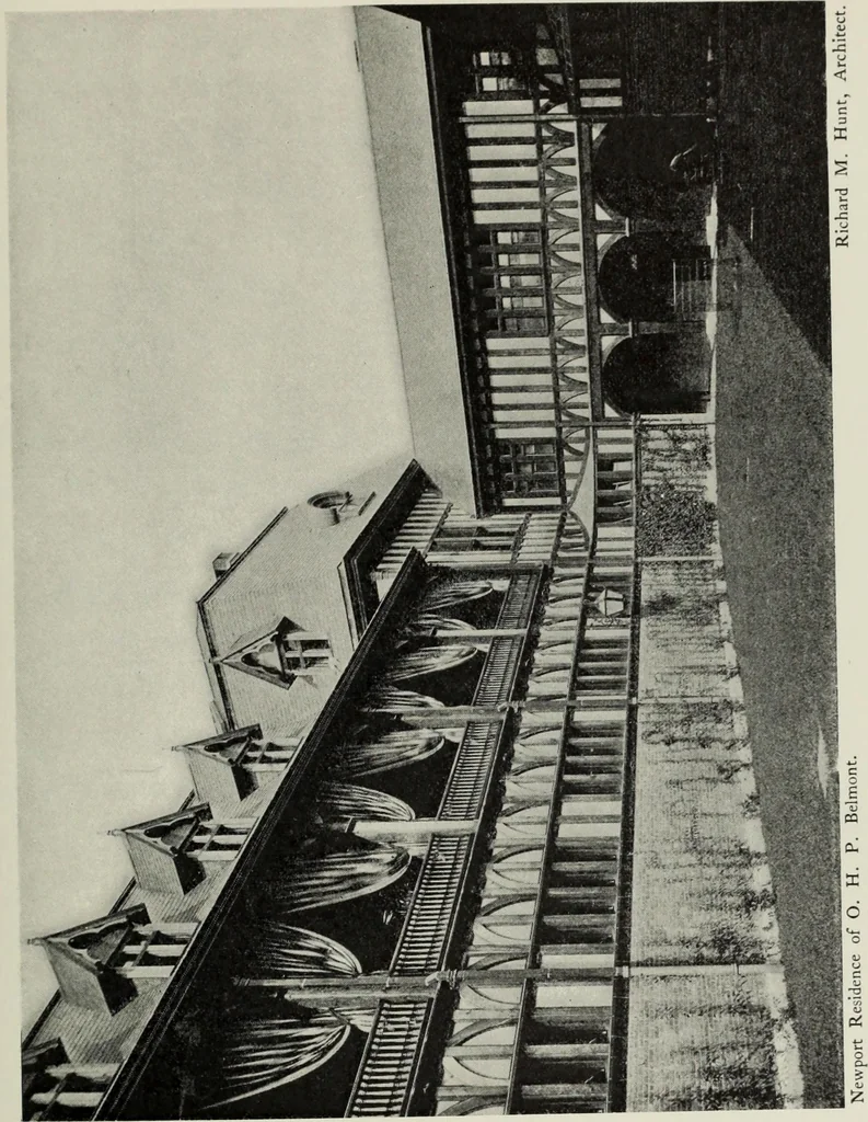 An illustration from Stately homes in America : from colonial times to the present day, 1903, leaf 180