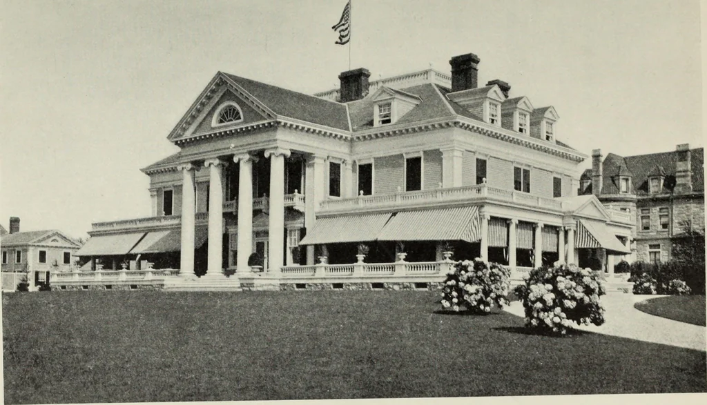 An illustration from Stately homes in America : from colonial times to the present day, 1903, leaf 188