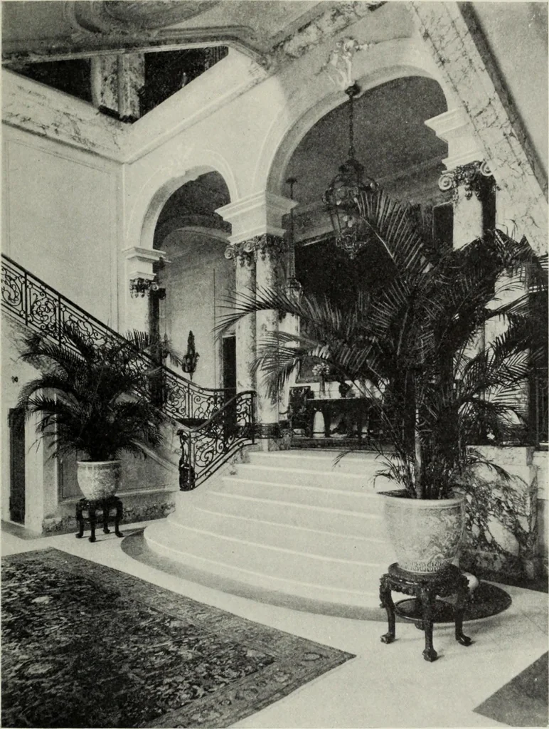 An illustration from Stately homes in America : from colonial times to the present day, 1903, leaf 204