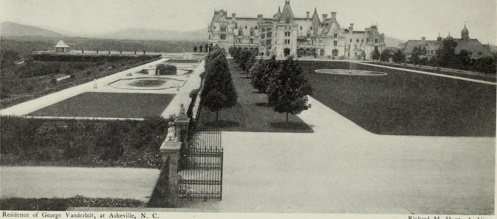 An illustration from Stately homes in America : from colonial times to the present day, 1903, leaf 226