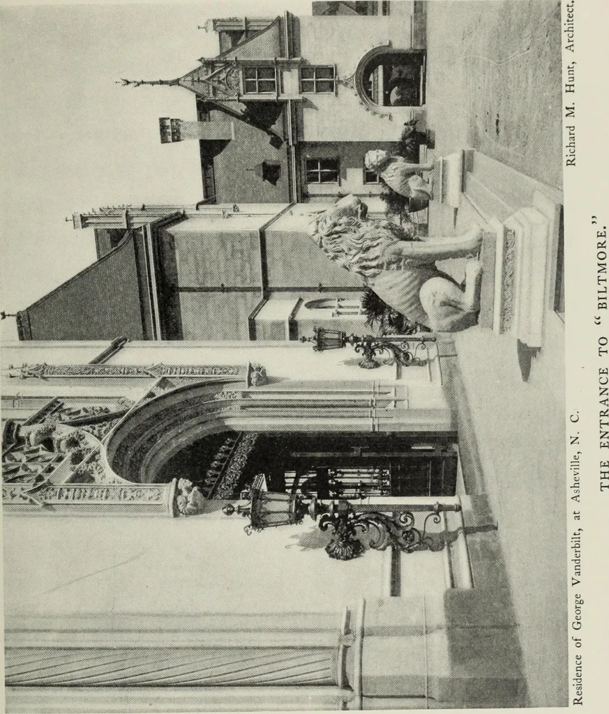 An illustration from Stately homes in America : from colonial times to the present day, 1903, leaf 236