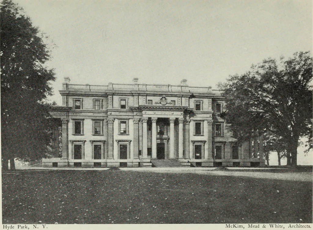 An illustration from Stately homes in America : from colonial times to the present day, 1903, leaf 240
