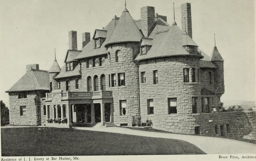 An illustration from Stately homes in America : from colonial times to the present day, 1903, leaf 246