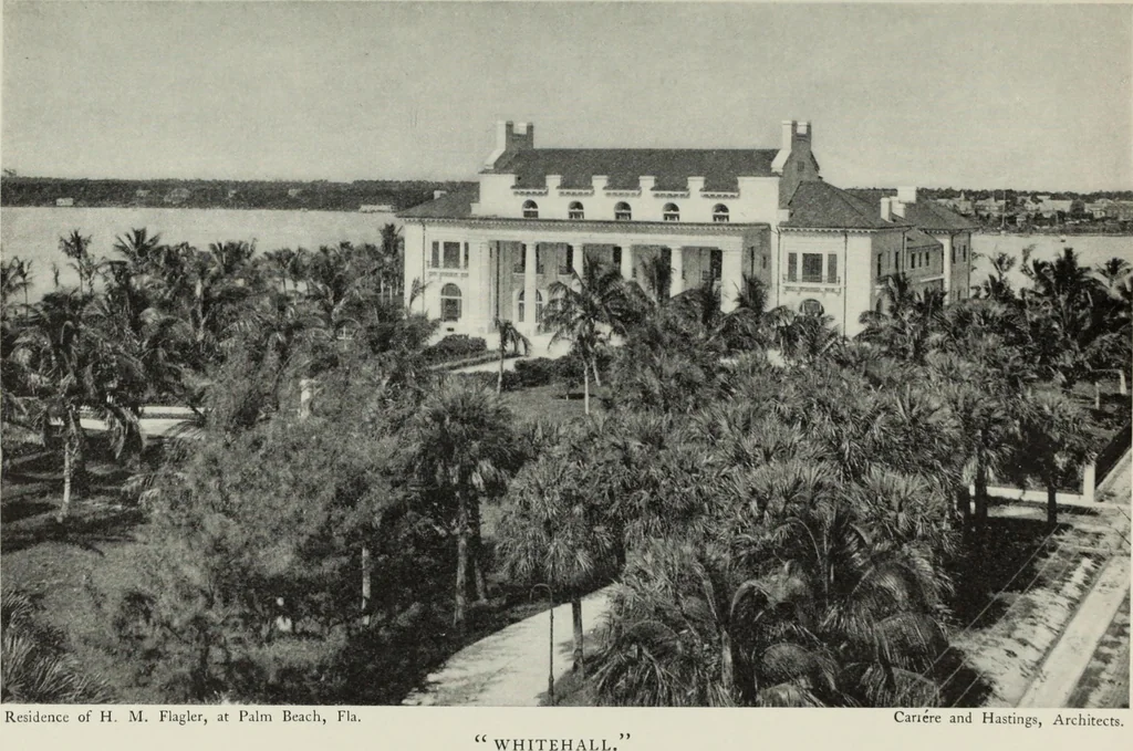 An illustration from Stately homes in America : from colonial times to the present day, 1903, leaf 258