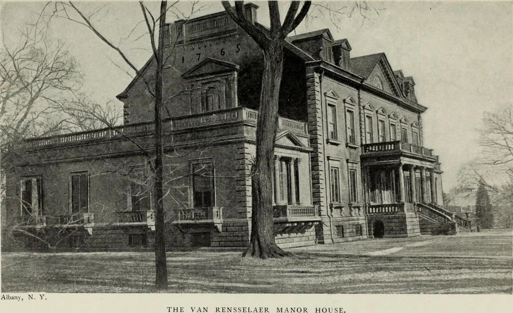 An illustration from Stately homes in America : from colonial times to the present day, 1903, leaf 26