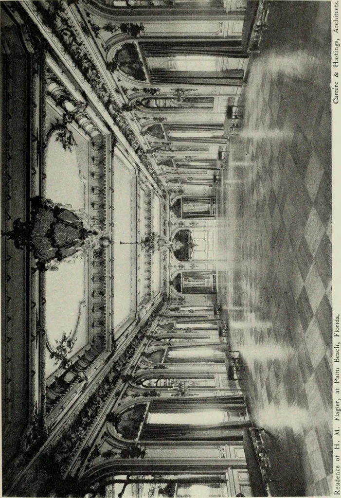 An illustration from Stately homes in America : from colonial times to the present day, 1903, leaf 260