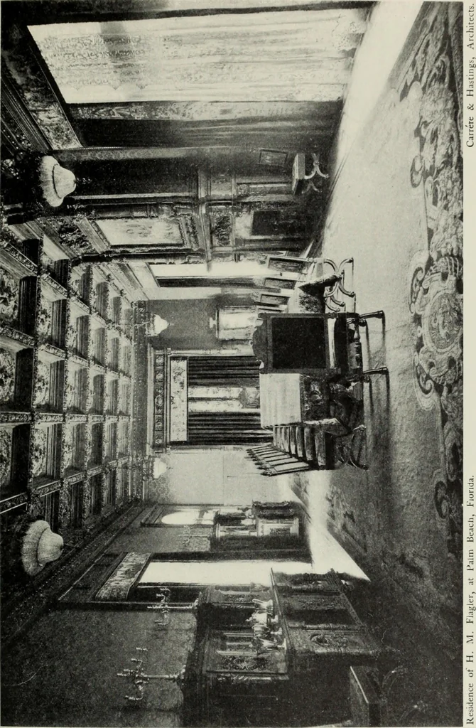 An illustration from Stately homes in America : from colonial times to the present day, 1903, leaf 266