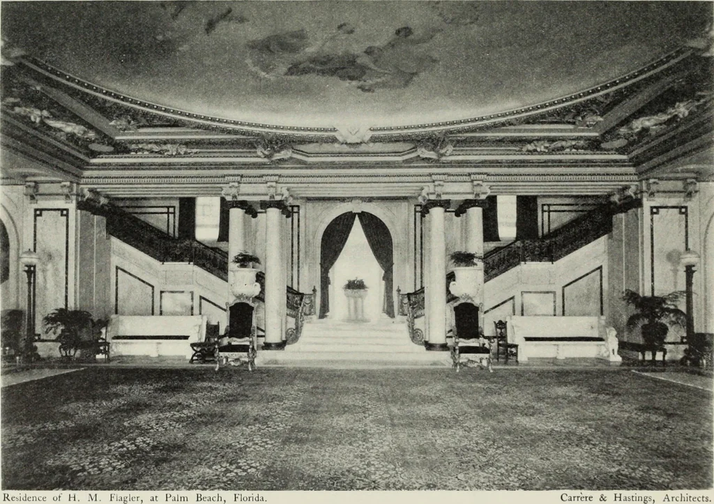An illustration from Stately homes in America : from colonial times to the present day, 1903, leaf 270