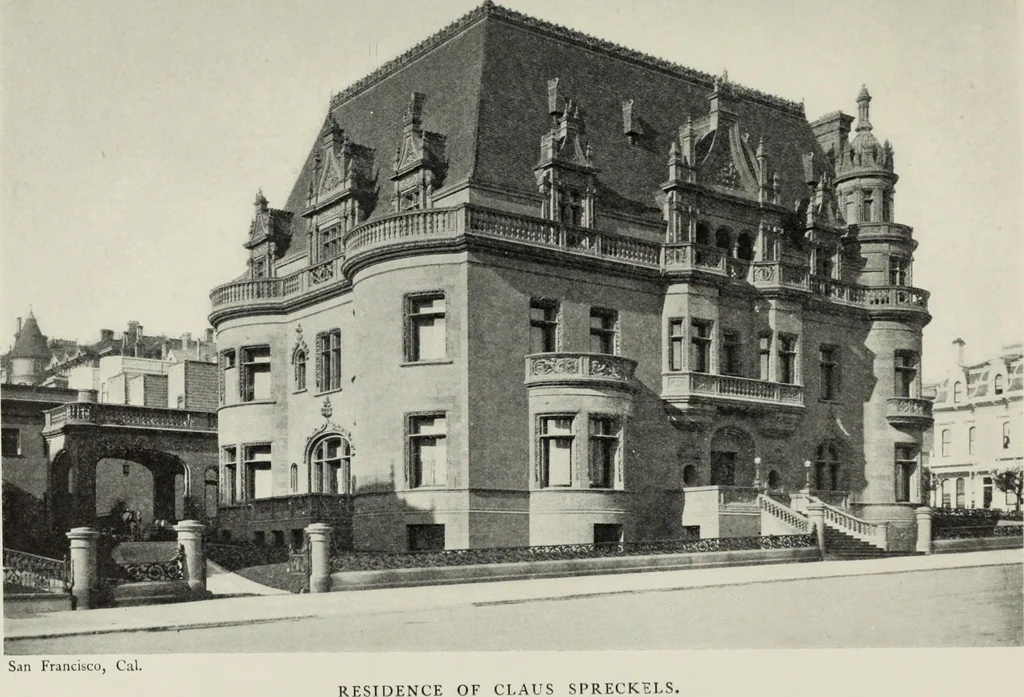An illustration from Stately homes in America : from colonial times to the present day, 1903, leaf 274