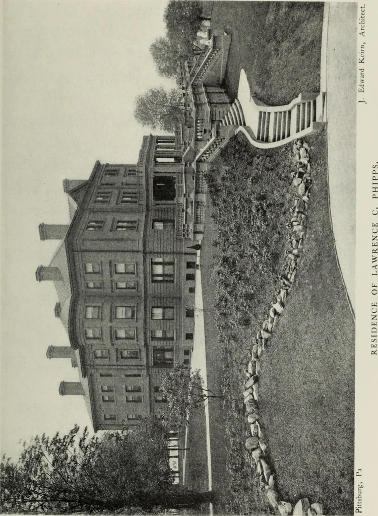 An illustration from Stately homes in America : from colonial times to the present day, 1903, leaf 286