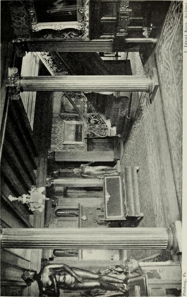 An illustration from Stately homes in America : from colonial times to the present day, 1903, leaf 290