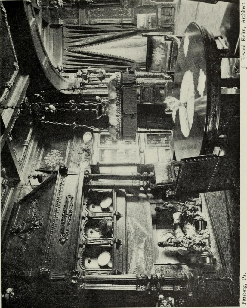 An illustration from Stately homes in America : from colonial times to the present day, 1903, leaf 292