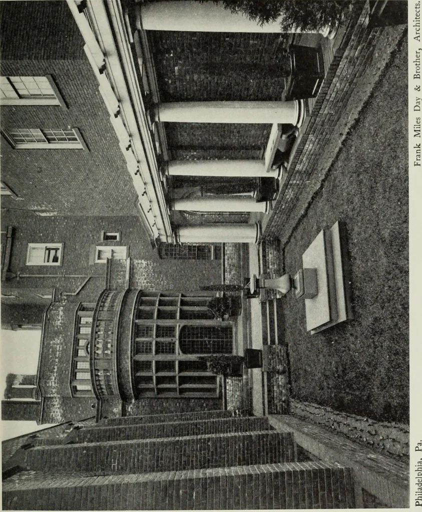 An illustration from Stately homes in America : from colonial times to the present day, 1903, leaf 300