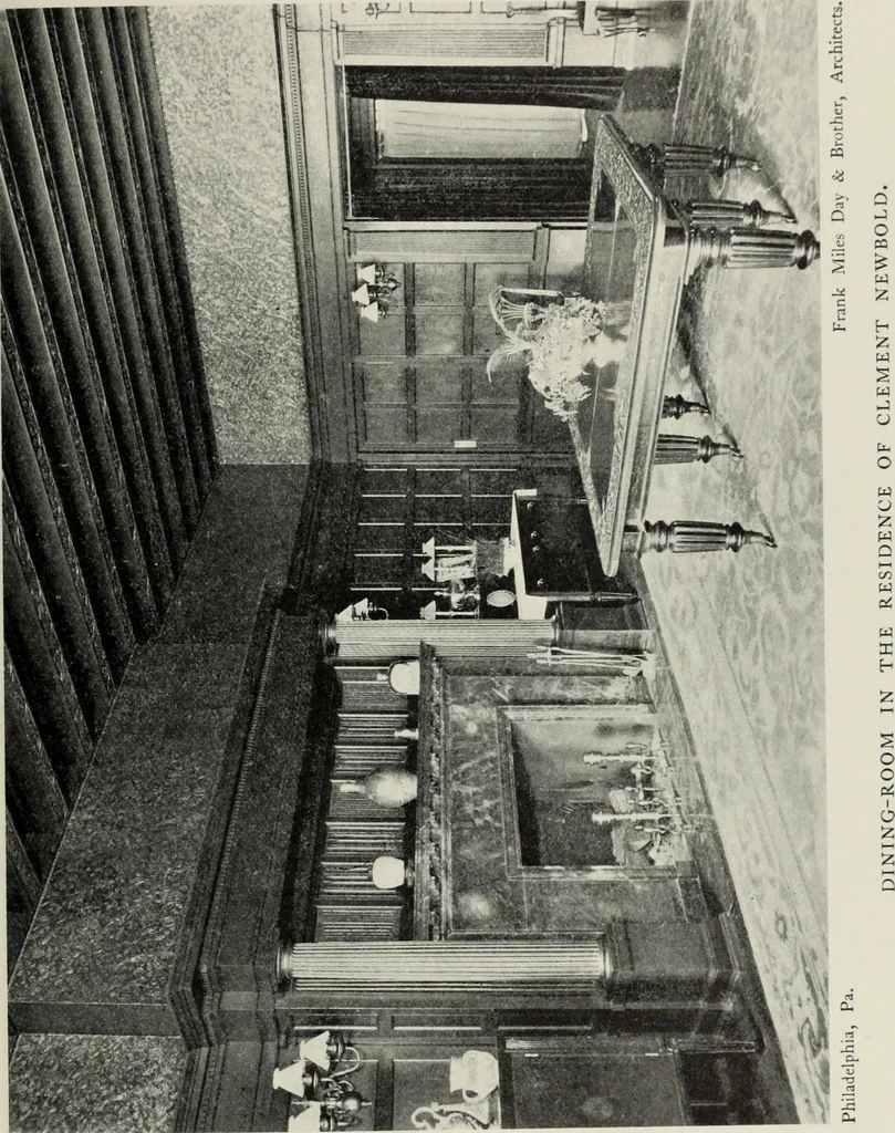 An illustration from Stately homes in America : from colonial times to the present day, 1903, leaf 306