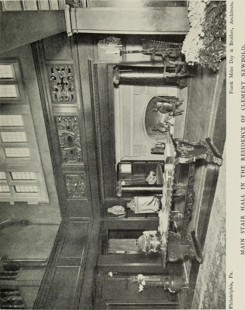 An illustration from Stately homes in America : from colonial times to the present day, 1903, leaf 312