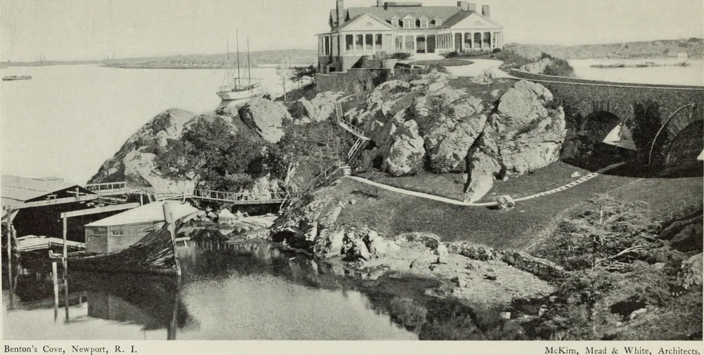 An illustration from Stately homes in America : from colonial times to the present day, 1903, leaf 316