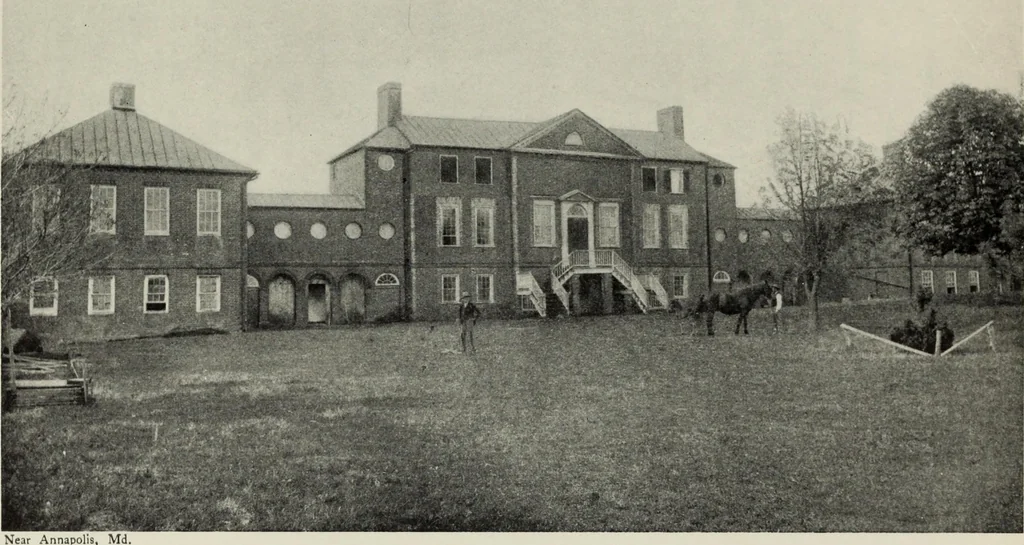 An illustration from Stately homes in America : from colonial times to the present day, 1903, leaf 32