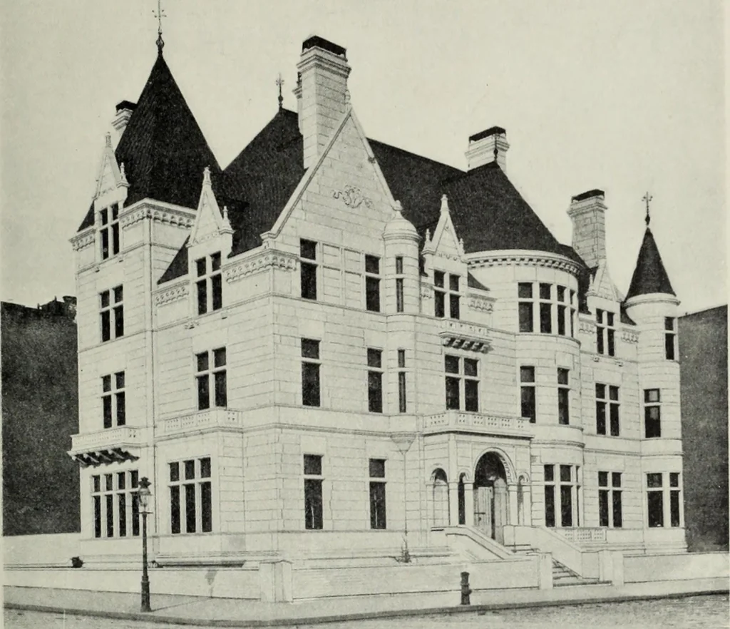 An illustration from Stately homes in America : from colonial times to the present day, 1903, leaf 320