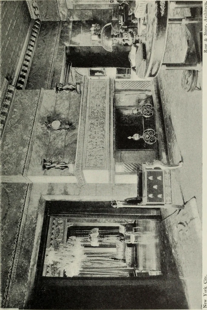 An illustration from Stately homes in America : from colonial times to the present day, 1903, leaf 322