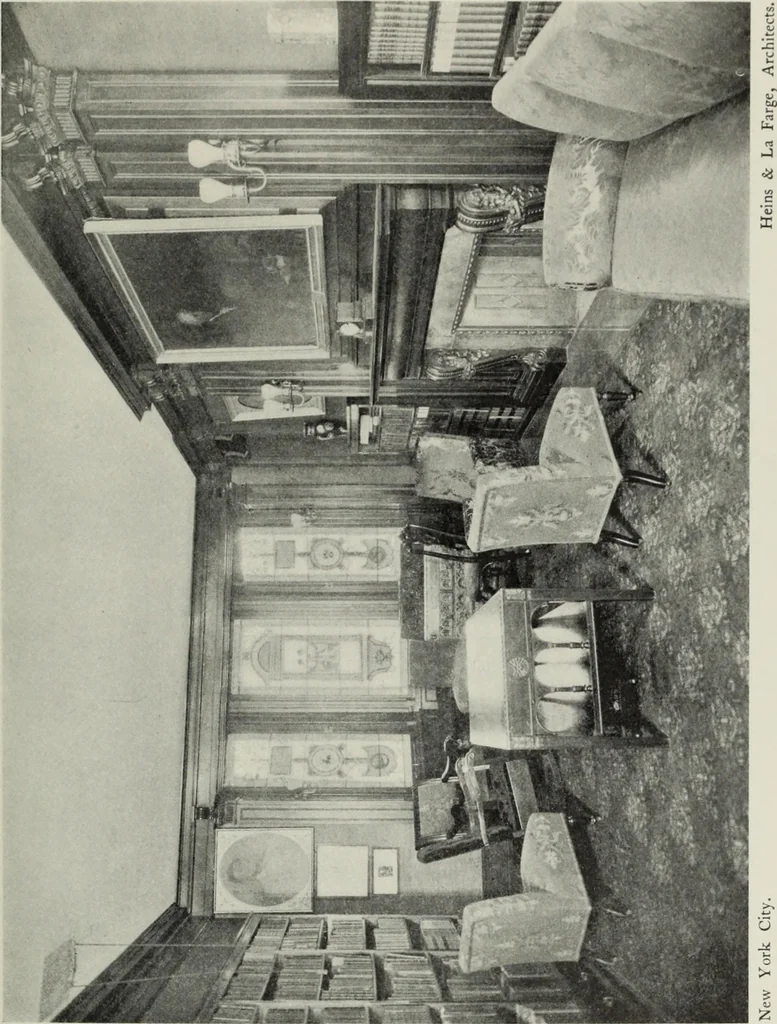 An illustration from Stately homes in America : from colonial times to the present day, 1903, leaf 342