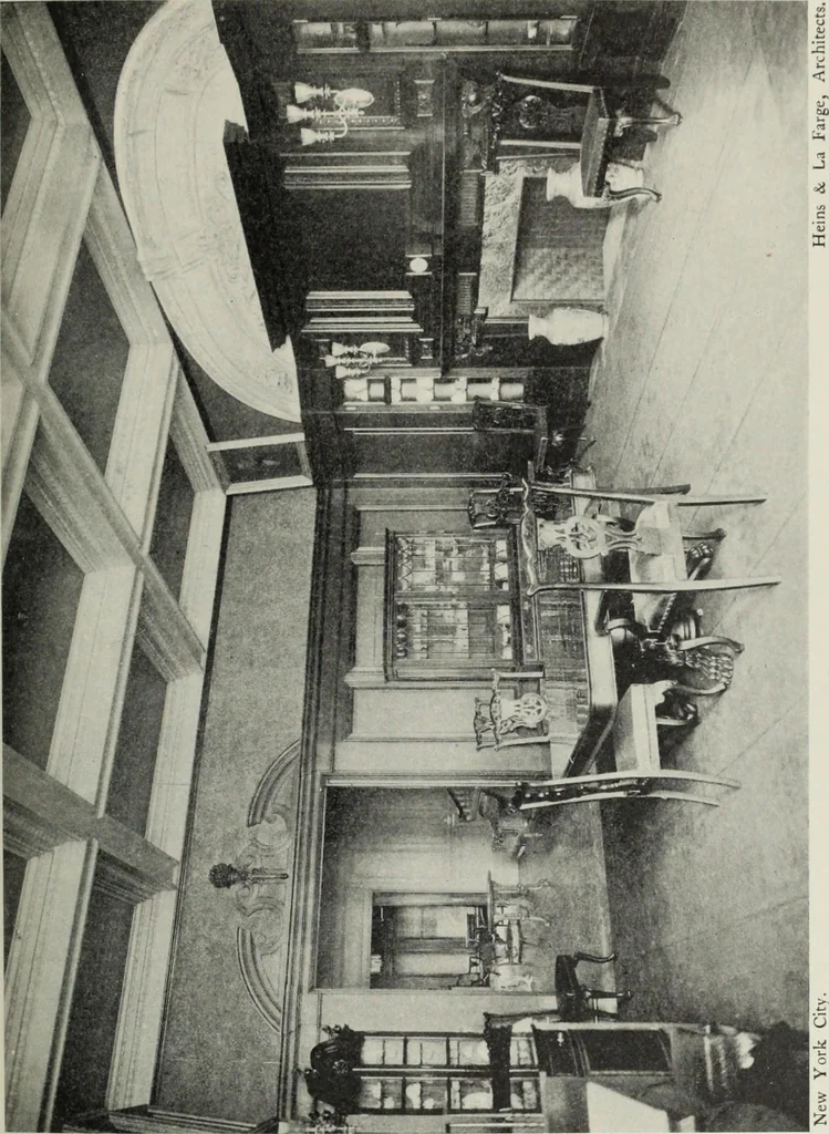 An illustration from Stately homes in America : from colonial times to the present day, 1903, leaf 346